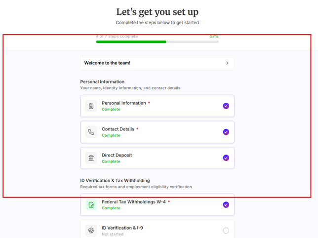 The employee onboarding checklist